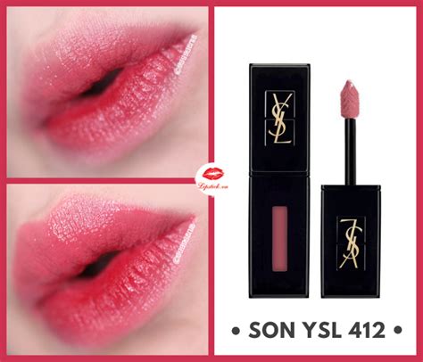 ysl lipstick stain|YSL lip stain 412.